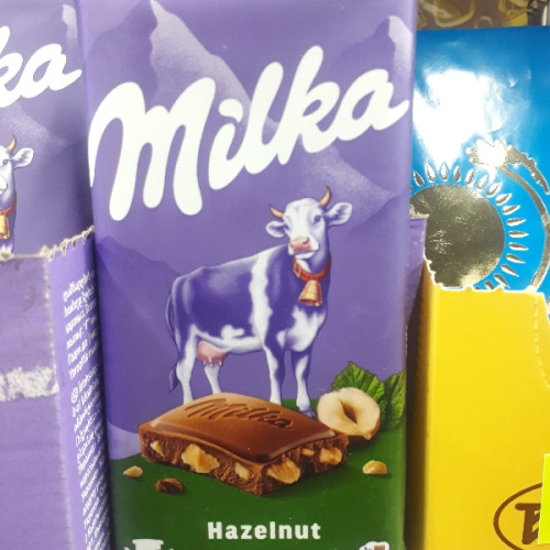 1. Milka Hazelnut
